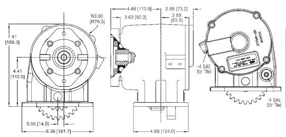 Muncie GA GM Dimensions